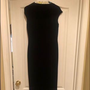 Long Black Cocktail Dress